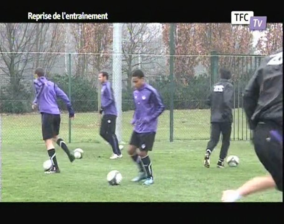 Le TFC reprend l'entrainement