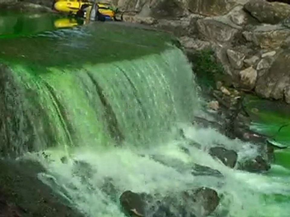 Vallon de Tourne, essai de coloration