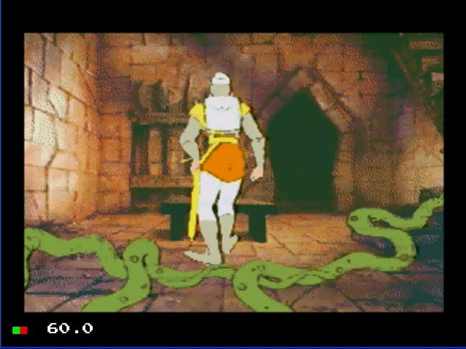 Test de Dragon'sLair sur Mega CD