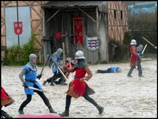 la Bataille du Donjon "le souvenir d'un spectacle formidable