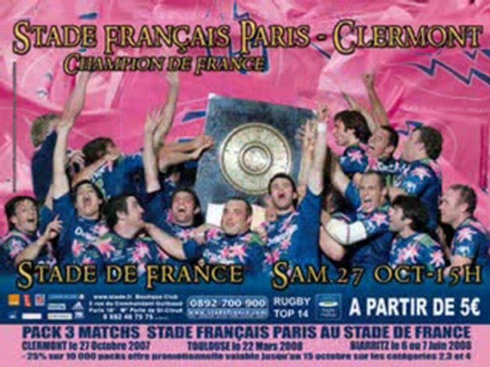 stade francais paris video1