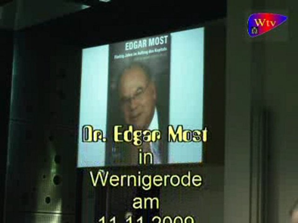 Gesprächsrunde mit  e. most in wernigerode