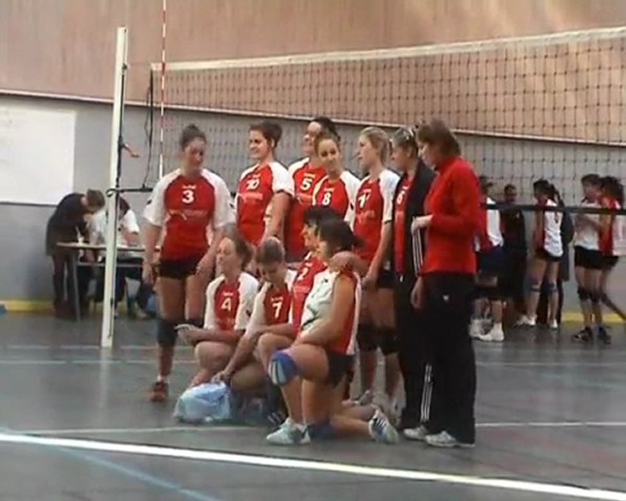 Volley féminin FFSU Nancy 1 - Nancy 2