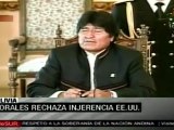 Asegura Evo Morales que DEA no volvera a su pais