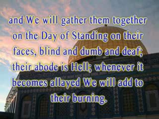 Surah Al-Israa' (The Night Journey)  Verses 78-111