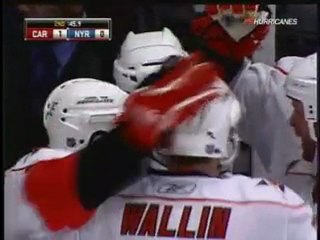 Hurricanes - Rangers Highlights (1/2/10)