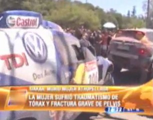 RALLY DAKAR 2010 - Muerte espectador 02-01-2010