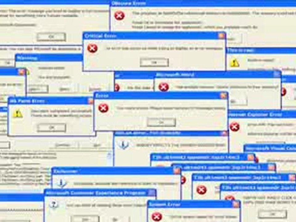 Windows Hata Belirtme Sesleri ile Yapılmış Muhteşem Remix