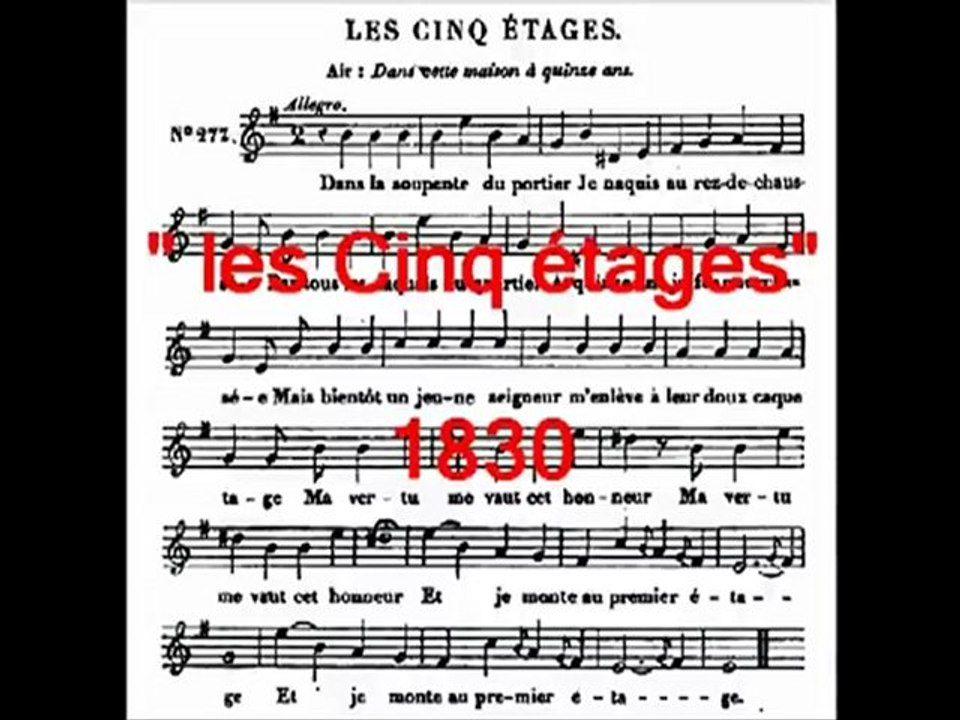 les cinq etages