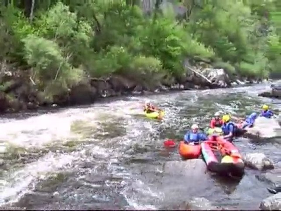Canoë kayak Rafting en haute Loire sur la Loire et l' Allier