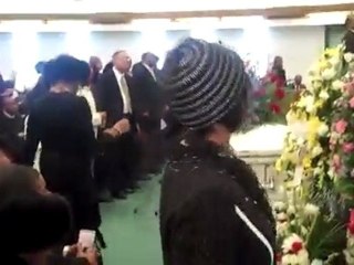 Choir Singing to a Saint