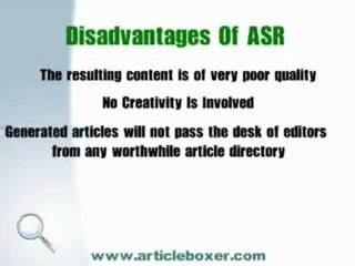 Article Writing Software