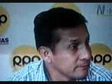 Ollanta Humala - conferencia de prensa 3/1/10