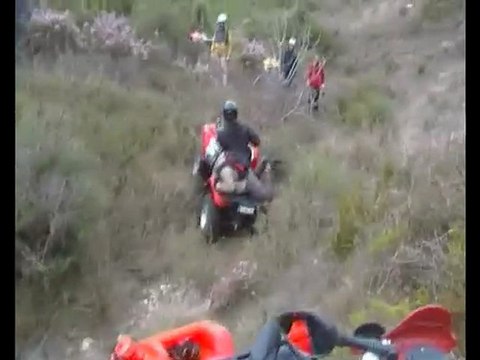 sortie quad st pons de mauchiens 3 janvier 2010