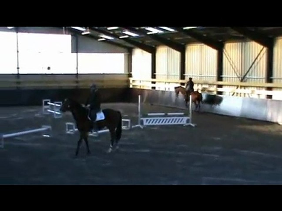 3 janvier 2010 : 1ère fois dans le nouveau manège !