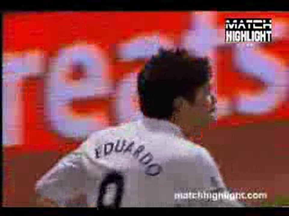 West Ham - Arsenal 1-2 (Eduardo 83)