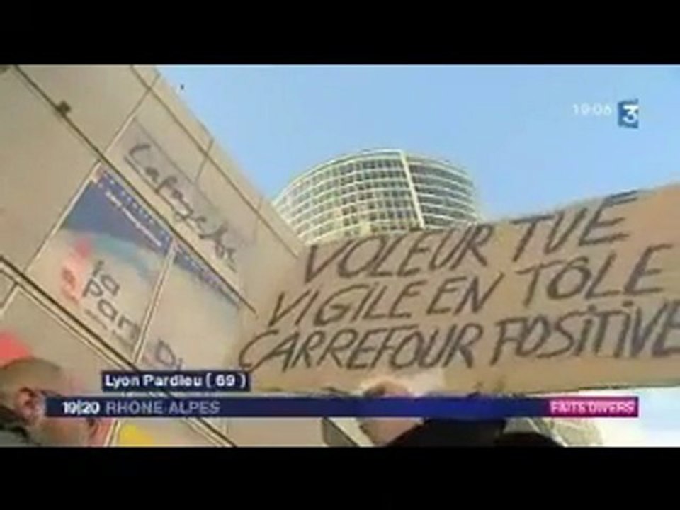Michaël Blaise tué par des vigiles de carrefour