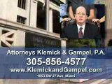 Klemick Gampel, Miami Injury Attorney, Lawyers, 305-856-457