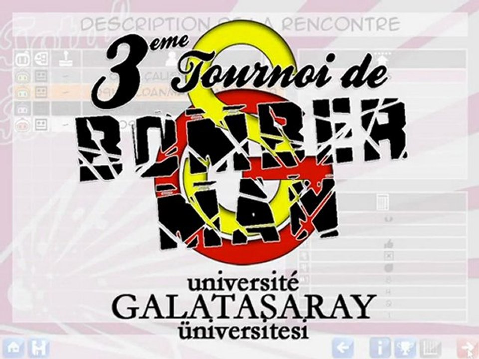 Tournoi de bomberman III - GSU - part.1/12 - QF1