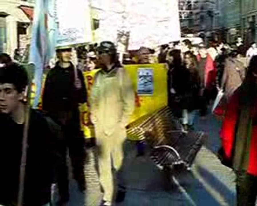 intervention d'un camarade de la JCML de Pau