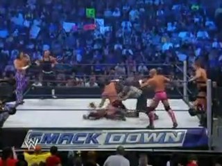 The Hardy Boyz & John Morrison vs The Hart Dynasty & CM Punk