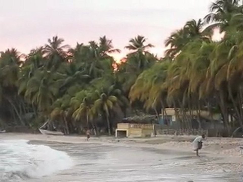 1er janvier 2010 : coucher de soleil à kabic