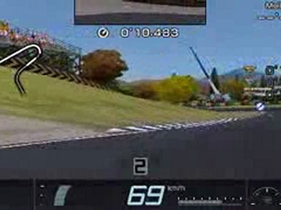 Défi B-3 : Pilotage en épingle. vue interieure