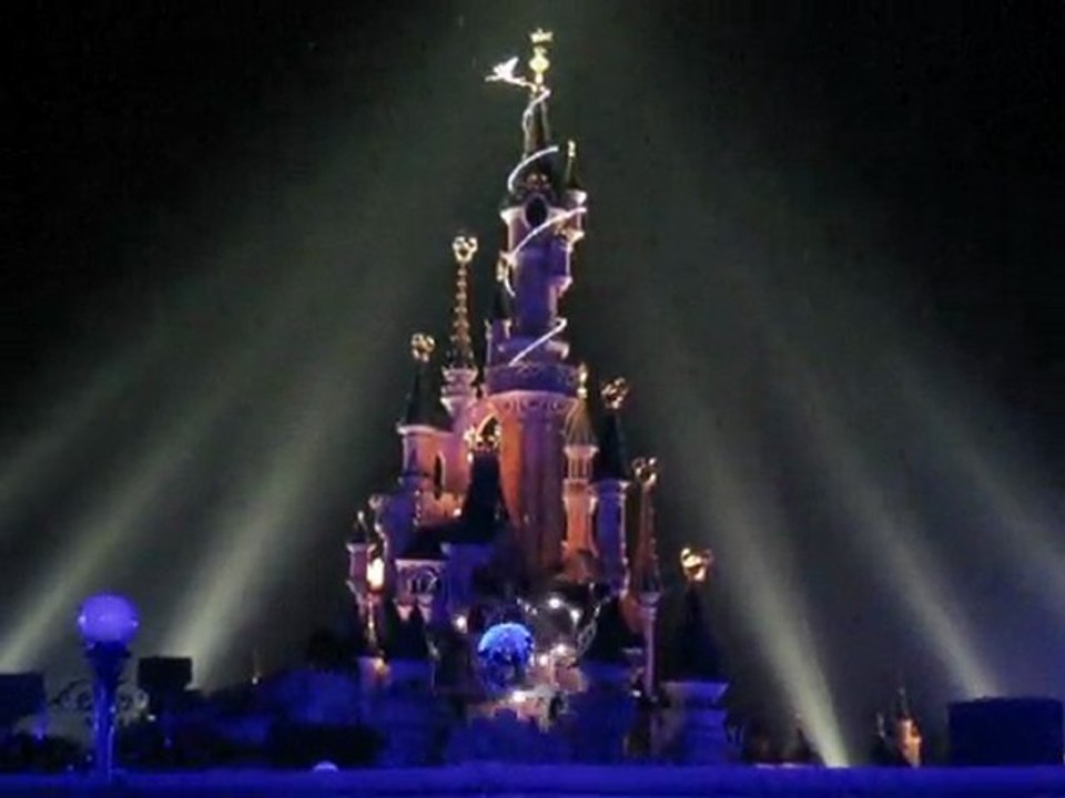 illumination du château saison de Noël 2009