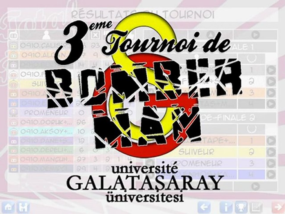 Tournoi de bomberman III - GSU - part.5/12 - C1