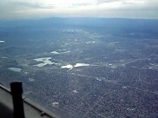 Flying over So. California