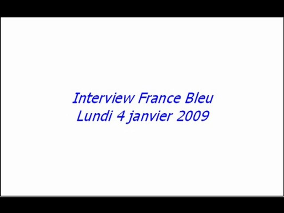 Interview de Bertrand Kern sur France Bleu