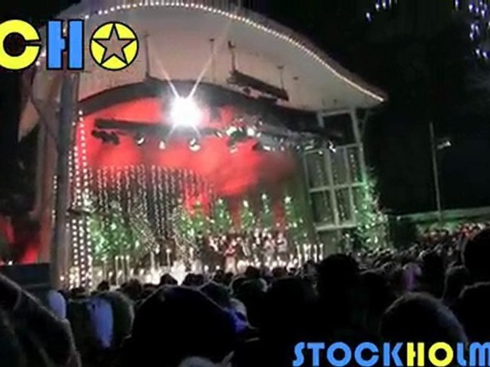 Stockholm New Year's Eve 2010 Concert @ Skansen Sweden
