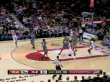 NBA J.J. Hickson comes up with a big block on Gerald Wallace