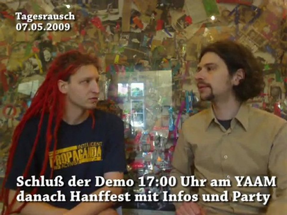 Gmm in deutschland + hanftag - tagesrausch 07.05.2009