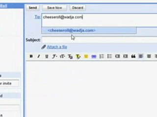 Send a Note to a friend's label via gmail