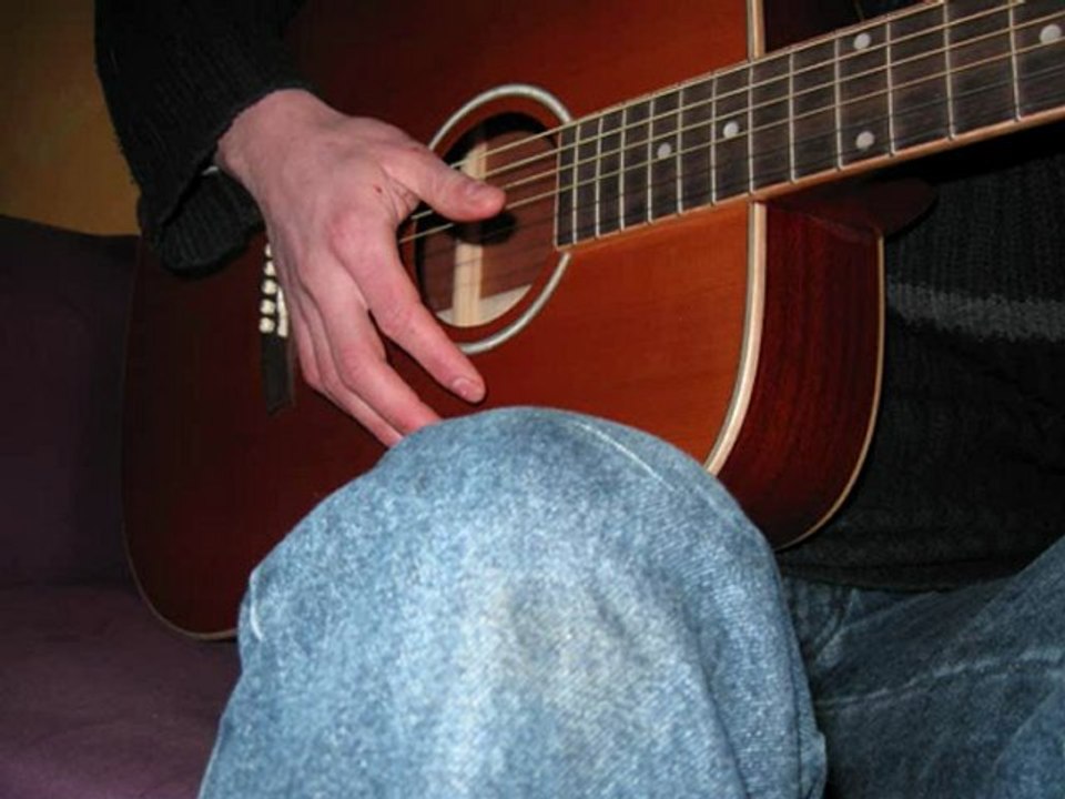 Première vidéo guitare débutant