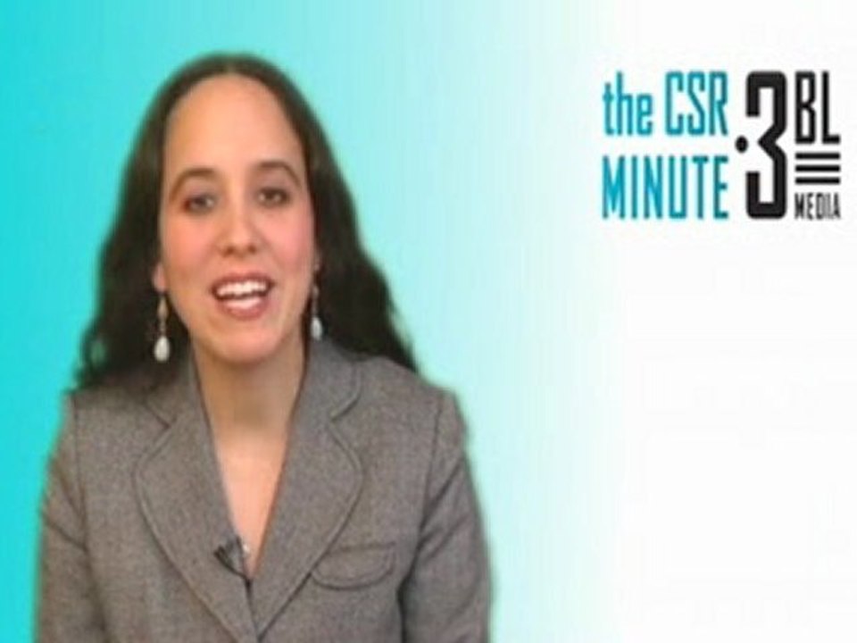 CSR Minute: Wainwright Bank's GRI Sustainability Report
