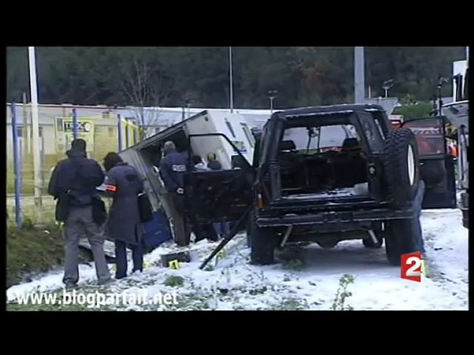 BRAQUAGE FOURGON BLINDE GEMENOS 4/01/10 FRANCE2 BLOGPARFAIT