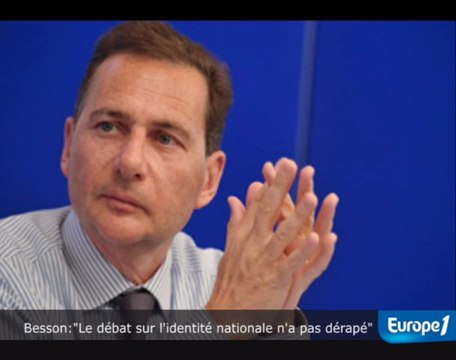 Besson : le débat sur l'identité nationale n'a pas dérapé