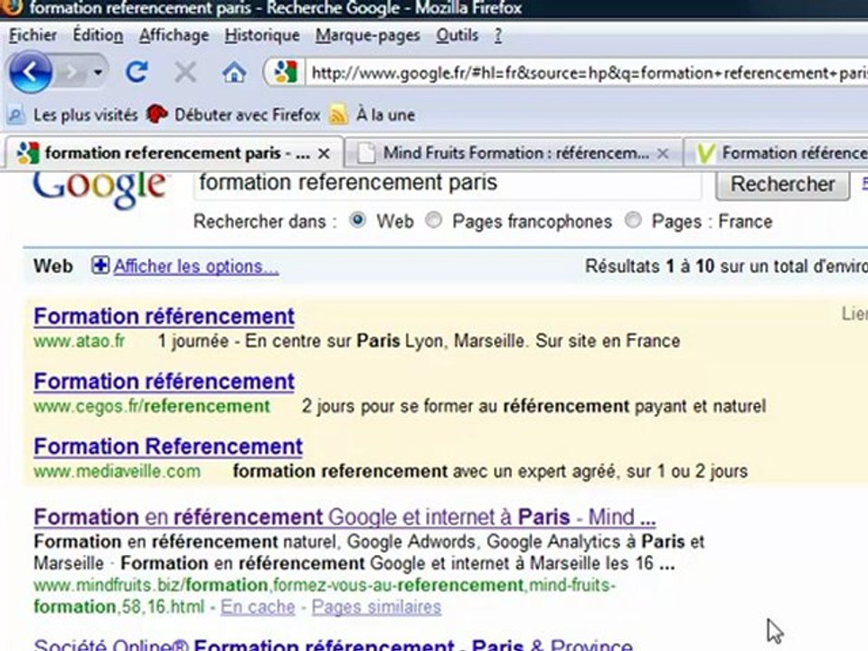 En quoi la balise title d'une page de site est elle une pub
