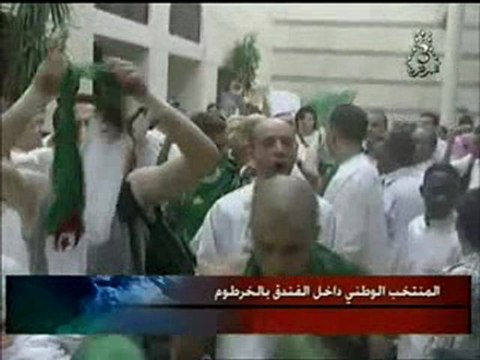 Retour Alger après la qualification des fennecs à CM CA 2010