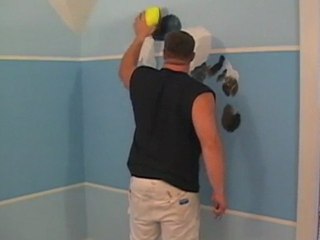 Walter Payton painted w/ Nerf Football