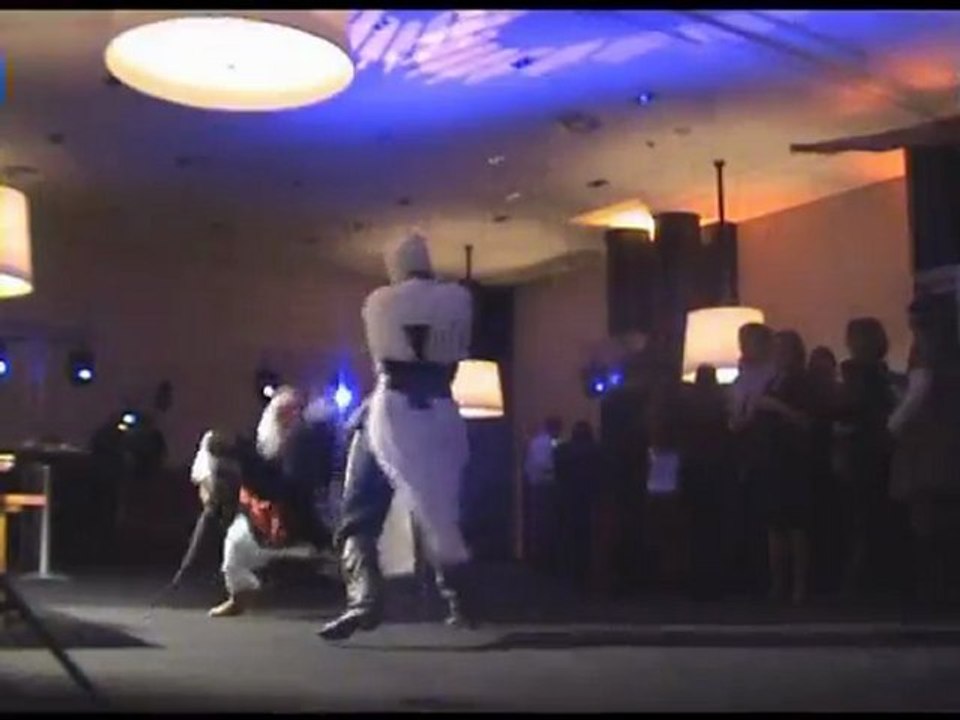 Escrime artistique Combats spectacles. Frederic Trin