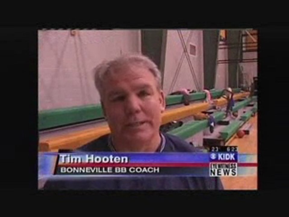 News clip on Basketball Standout Jared Stutzman