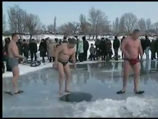 Никополь, зима 2009: Традиционное Крещение Господне ❄️