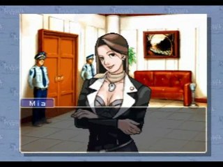 Phoenix Wright Wii Ware Gameplay