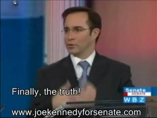 Joe Kennedy Vs. Scott Brown and Martha Coakley