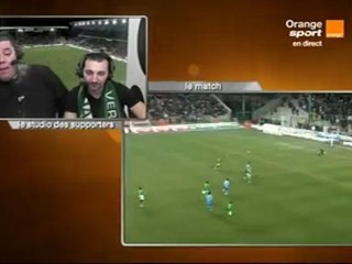 Studio des supporters St-Etienne / Marseille