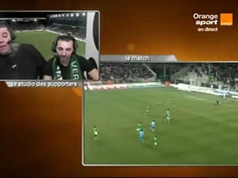 Studio des supporters St-Etienne / Marseille