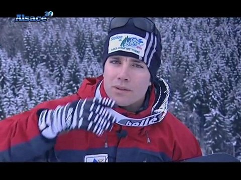 Sylvain Dufour, snowboarder alsacien, prépare Vancouver